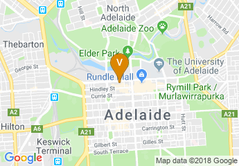 map of The Playford Adelaide MGallery by Sofitel