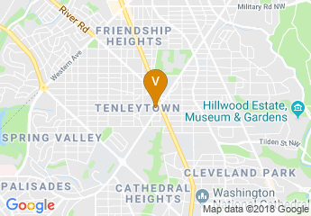 map of American University Washington College of Law