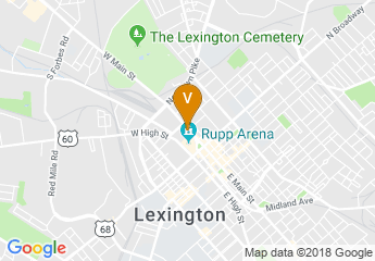 map of Lexington Convention Center Heritage Hall