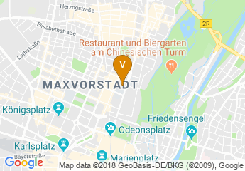 map of Ludwig-Maximilians-University Munich