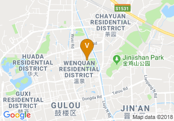 map of Fuzhou International Conference & Exhibition Center