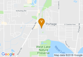 map of Portage Central High School