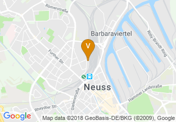 map of Gare du Neuss
