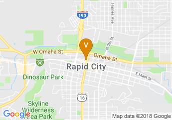 map of The Rushmore Hotel