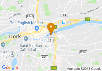 map of Cork City Council, City Hall