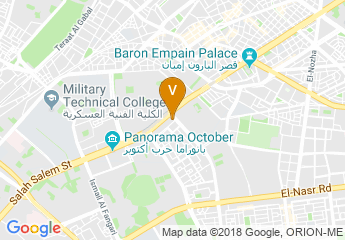 map of Sonesta Hotel, Tower & Casino - Cairo