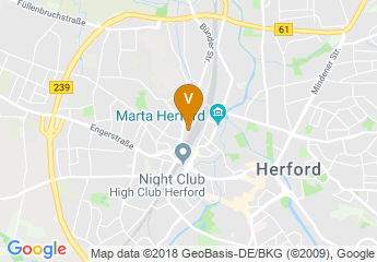 map of Old train yard Herford