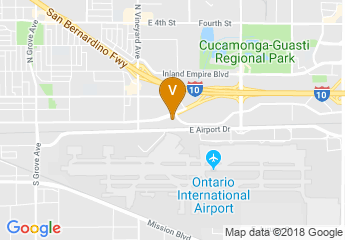 map of Ontario Gateway Hotel