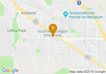 map of Southern Oregon University