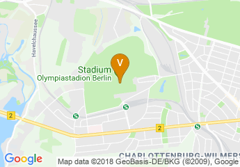 map of Olympiastadion Berlin