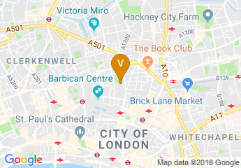 map of Honourable Artillery Company