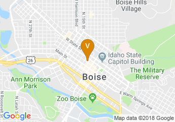 map of Hyatt Place Boise/Downtown