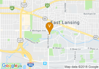map of Kellogg Hotel & Conference Center