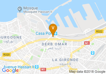 map of Hotel Sofitel Casablanca Tour Blanche