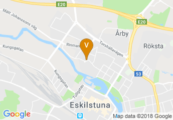 map of STIGA Sports Arena Eskilstuna