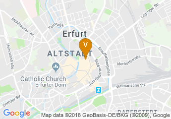 map of Kaisersaal Erfurt