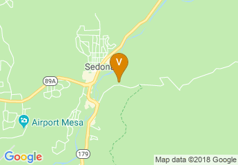 map of Sedona Creative Life Center