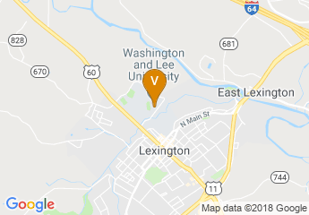 map of Washington and Lee University