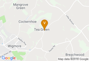 map of White Horse Tea Green