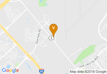 map of Ellington Airport/Clear Lake Neighborhood Recycling Center