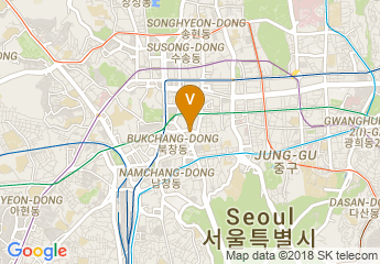 map of Crown Park Hotel Seoul