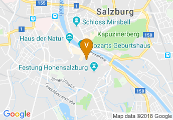 map of Salzburg Residenz