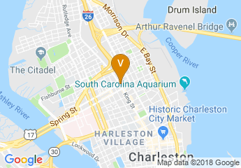 map of Hyatt House Charleston/Historic District