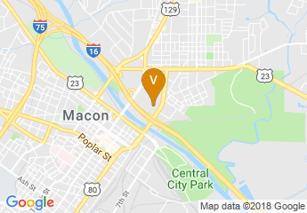 map of Macon Coliseum