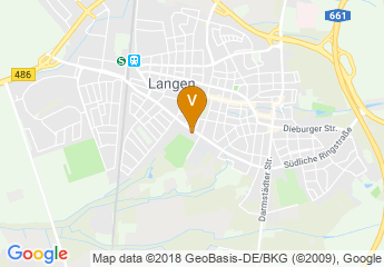 map of Neue Stadthalle Langen