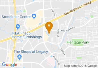 map of SpringHill Suites by Marriott Dallas Plano/Frisco