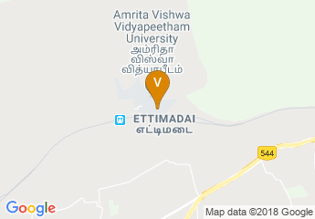 map of Amrita Vishwa Vidyapeetham University