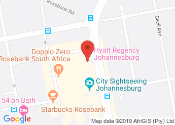 map of Hyatt Regency Johannesburg