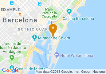 map of Port Vell
