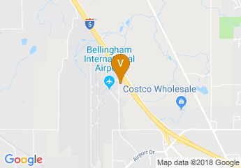 map of Holiday Inn Hotel & Suites Bellingham