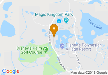 map of Grand Floridian Resort & Spa Concierge