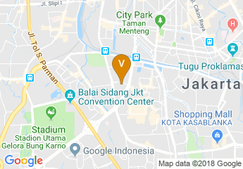 map of AYANA Midplaza JAKARTA