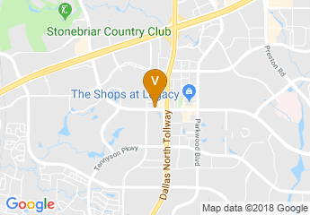 map of Renaissance Dallas at Plano Legacy West Hotel