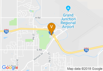 map of DoubleTree by Hilton Grand Junction