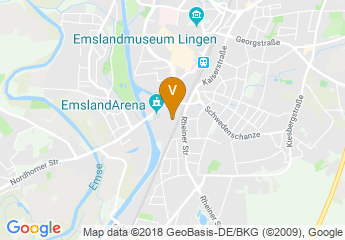 map of Emslandhallen