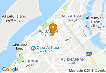 map of Crowne Plaza Abu Dhabi