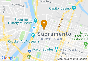 map of Kimpton Sawyer Hotel
