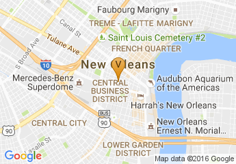 map of Wyndham Riverfront Hotel