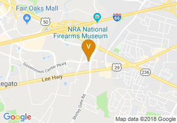 map of SpringHill Suites by Marriott Fairfax Fair Oaks
