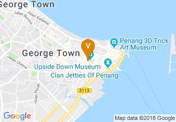 map of Penang Malaysia