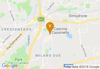 map of Università Vita - Salute San Raffaele