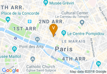 map of Hotel Novotel Paris les Halles