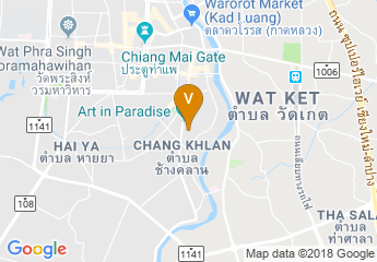 map of The Empress Hotel Chiang Mai