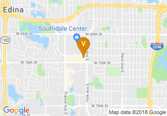 map of The Westin Edina Galleria