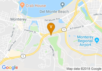 map of Hyatt Regency Monterey Hotel & Spa On Del Monte Golf Course