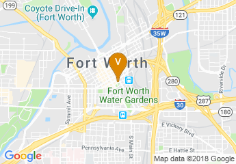 map of Hilton Fort Worth